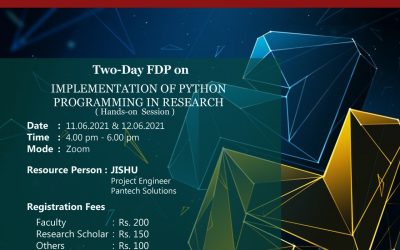 Two Days FDP – Python
