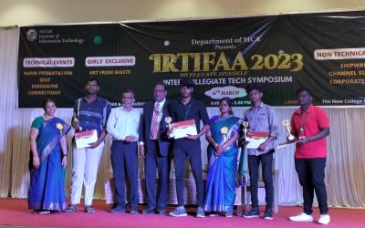IRTIFAA 2023 Inter-College Tech Symposium