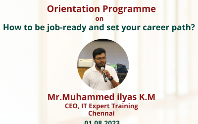 Orientation Programme on How to be Job ready?