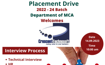 Placement Campus Drive – Crescent Technosoft