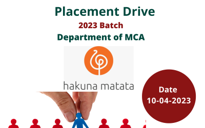 Placement Campus Drive – Hakuna Matata