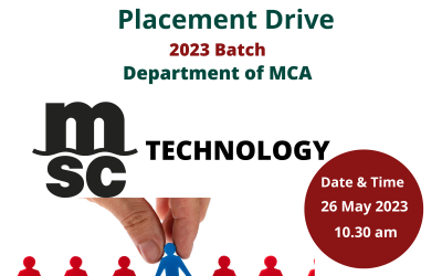 Placement Campus Drive – MSC Technology