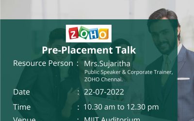ZOHO Pre-Placement