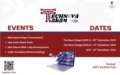 TECHNOVA2K24 (INTRA-COLLEGIATE TECH FEST)